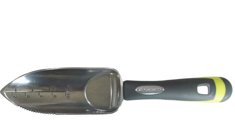 Yardworks 14-in Aluminium Hand Transplanter with Rubber Handle, XL I6