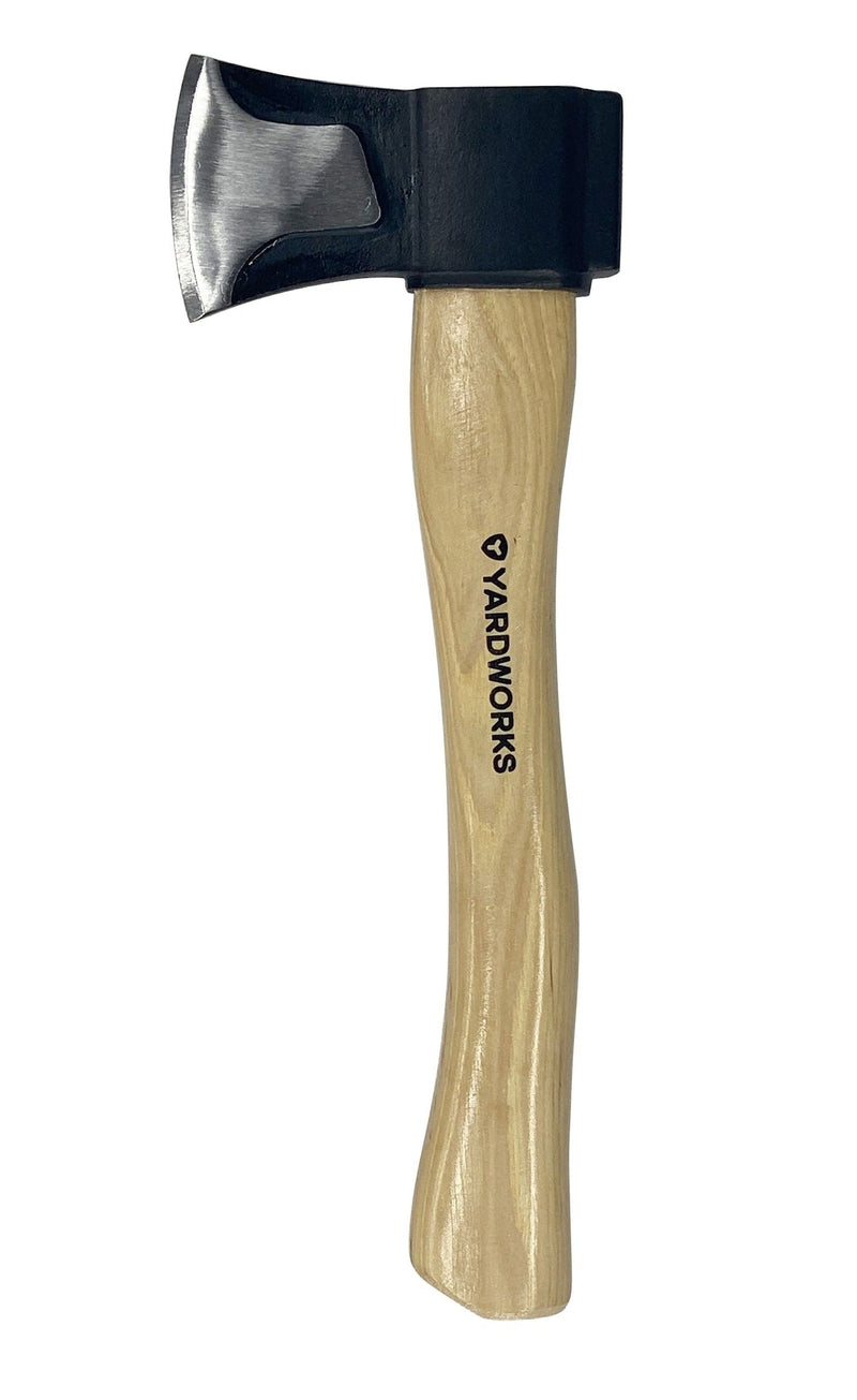 Yardworks Advanced Chopping Hatchet with Wooden Handle, 14-in F4