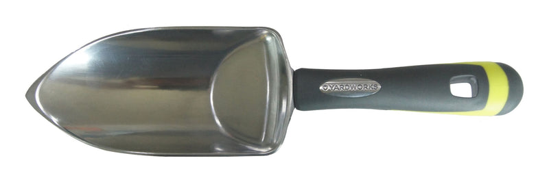 Yardworks Aluminium Hand Trowel with Rubber Handle, XL W1