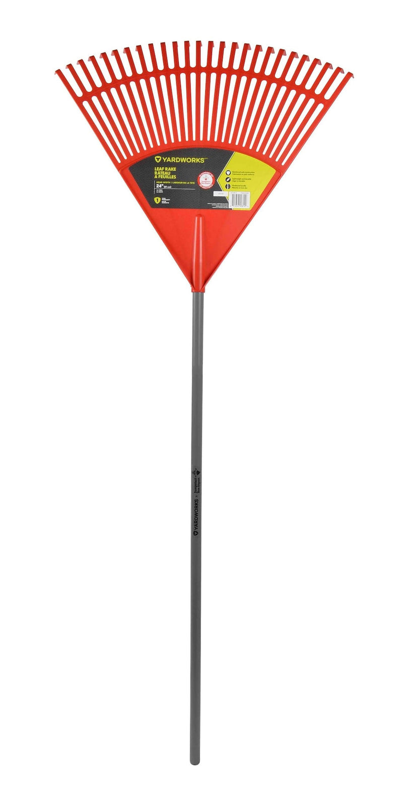 Yardworks Jumpstart Rake, Lightweight, 24-in K5