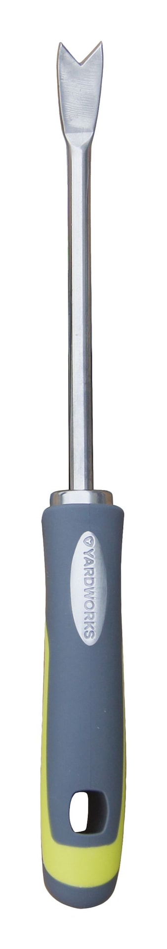 Yardworks Stainless-Steel Hand Weeder with Rubber Handle A5