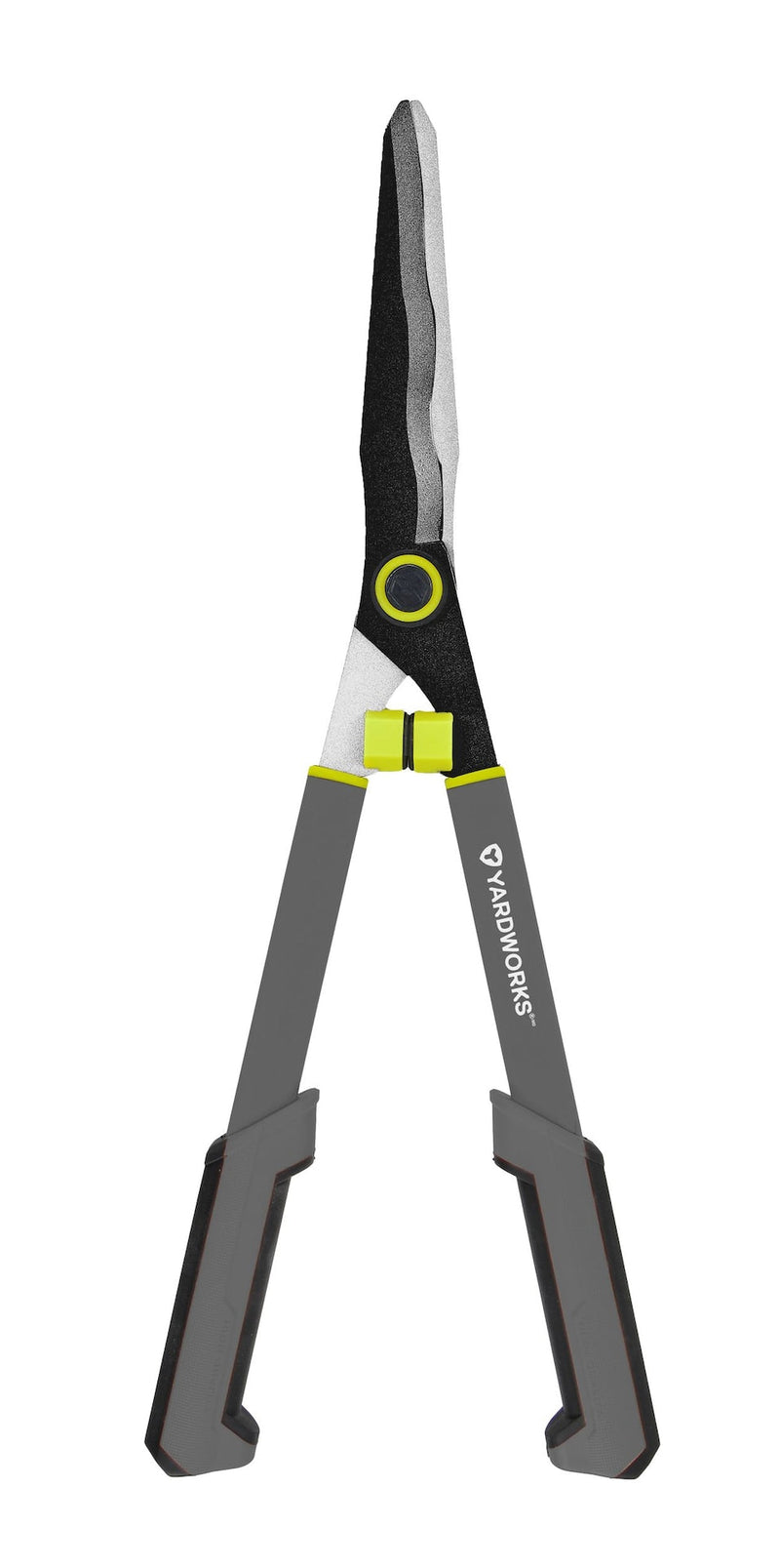 Yardworks Steel Hedge Shear with Comfort Grips, Black J1
