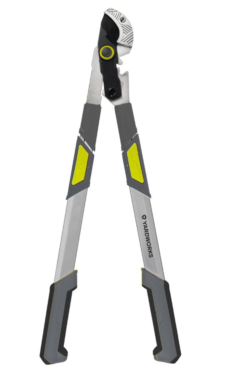 Yardworks Telescopic Anvil Lopper, Ergonomic Grip, 1-1/4-in Z8