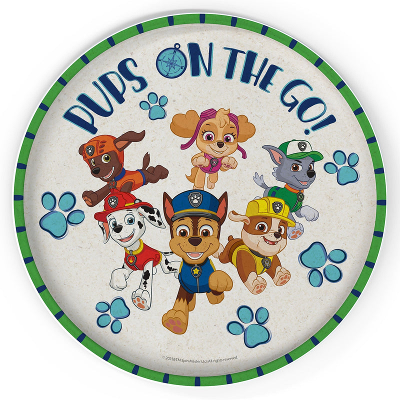 Zak Designs Paw Patrol Bamboo Fibre Plate, 8-in P3