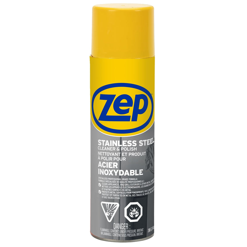 Zep Stainless Steel Cleaner and Polish Spray, 414-mL A2