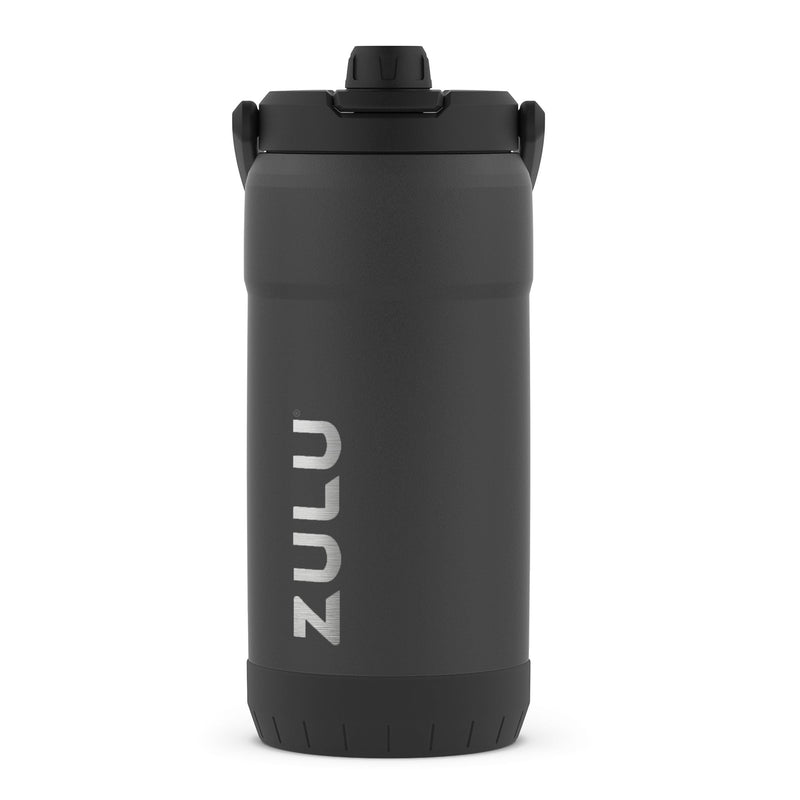 Zulu Mammoth Vacuum Insulated Stainless Steel Water Jug, 101-oz, Black, with Leakproof Lid Z5