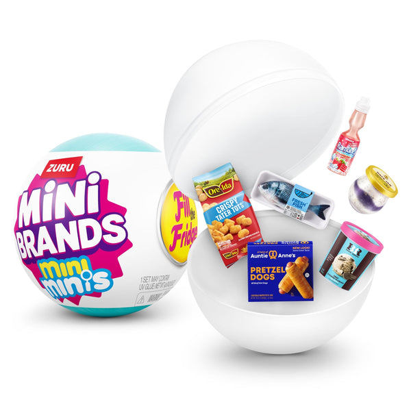 Zuru Mini Brands Mini Minis Fill the Fridge Miniature Toys F0