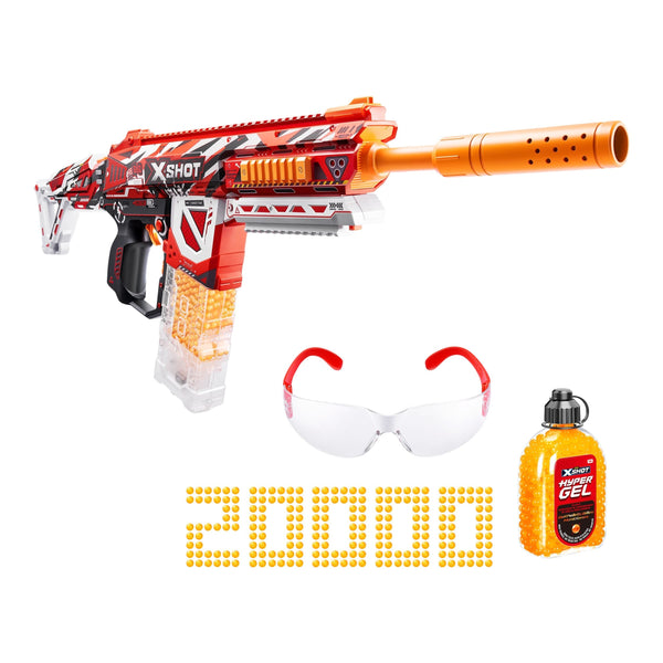 Zuru X-Shot Hyper Gel HPG-700 Fully Semi-Automatic Large Blaster, Ages 14+ X9