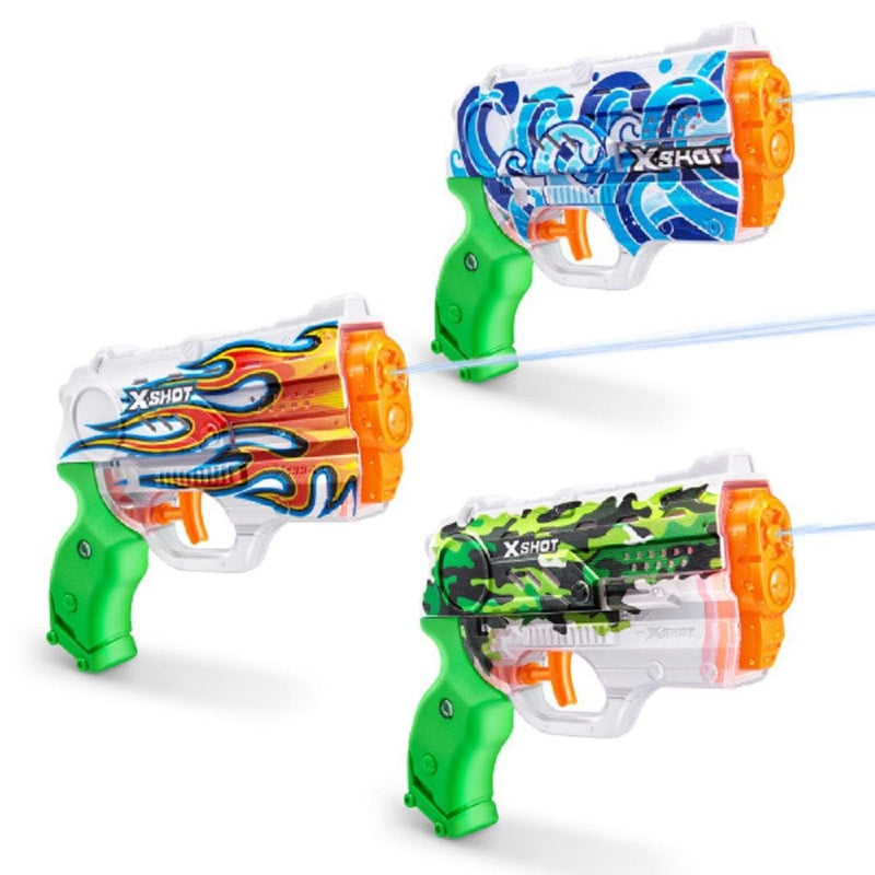 Zuru X-Shot SKINS Fast Fill Nano Water Blaster, Kids' Outdoor Summer Water Toy, 3.3-oz D3